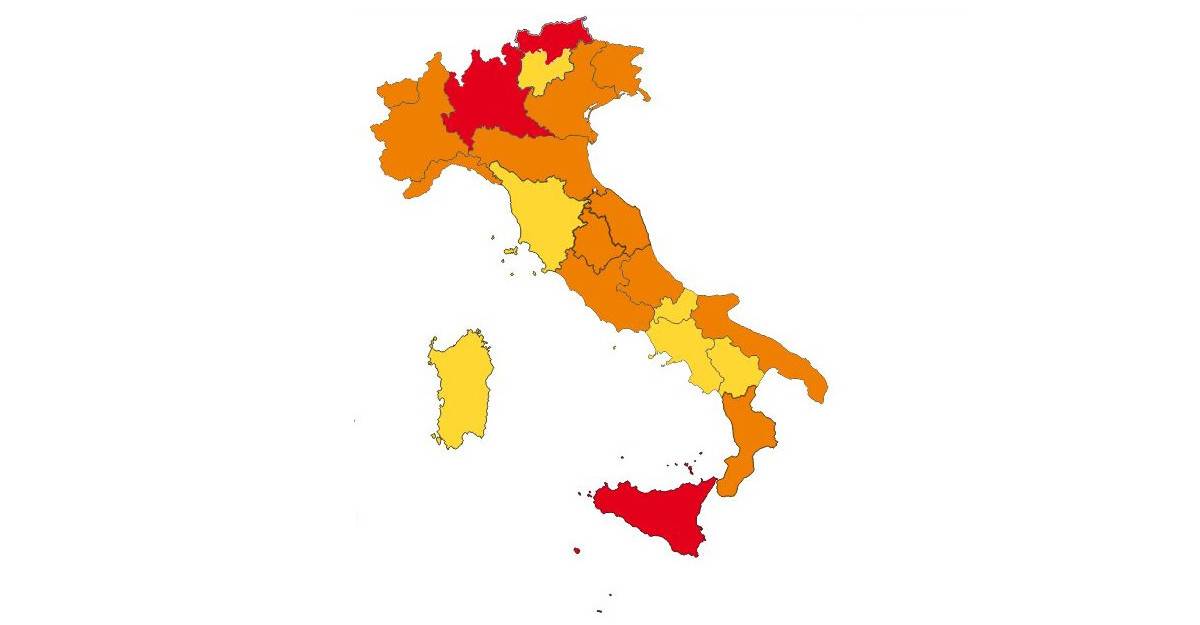 regioni rosse seconde case