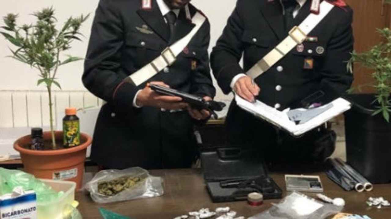 spaccio di droga carabinieri