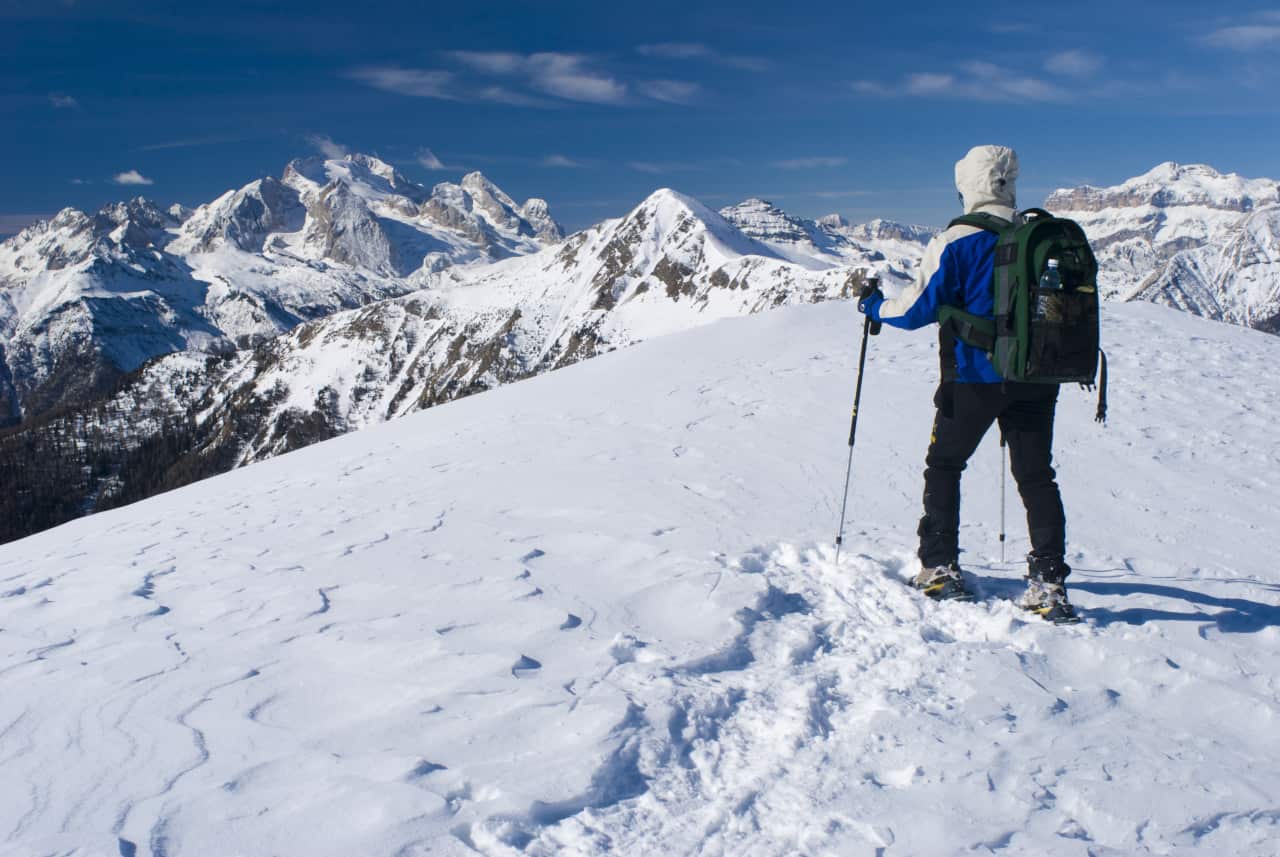 passeggiate neve ciaspolate regioni gialle