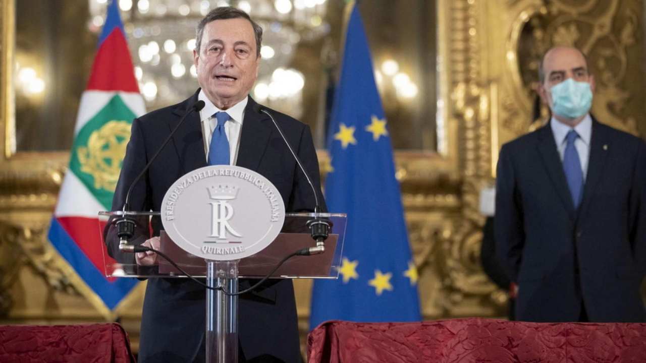 Diretta Mario Draghi