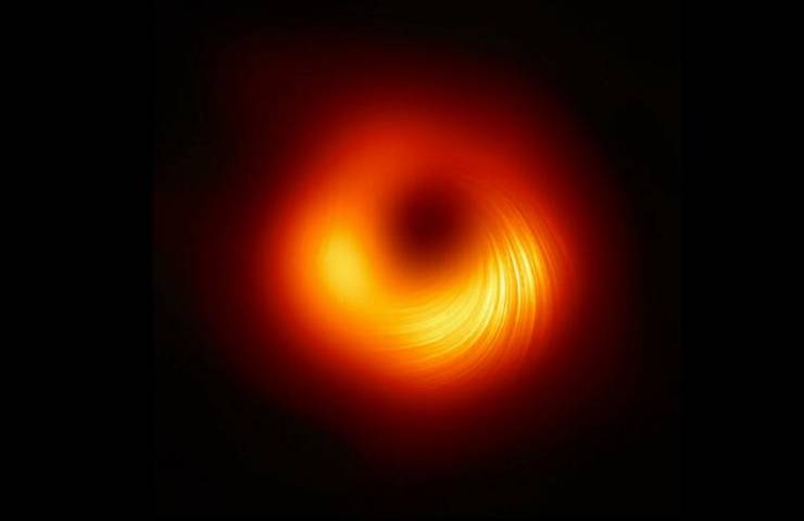 Buco nero la foto del suo campo magnetico