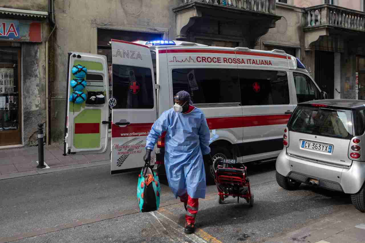 Ambulanza roma ragaza