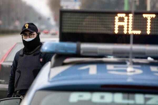 Polizia aggressione ex