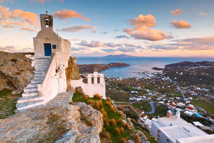 Serifos, isola economica della Grecia Serifos
