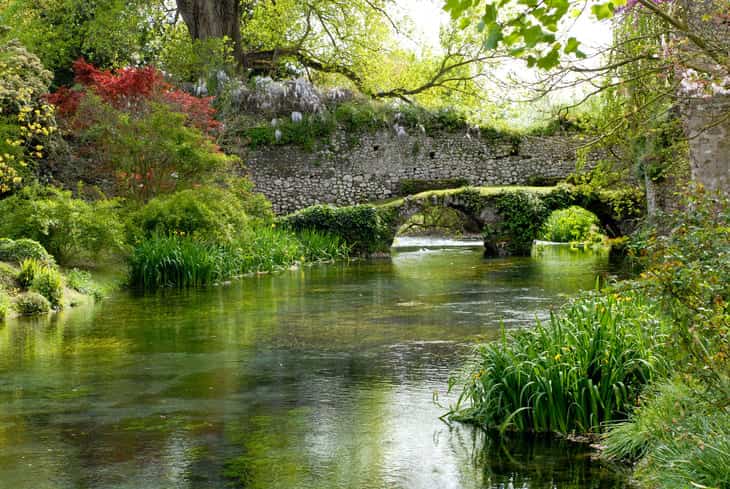 Come arrivare e quando andare al giardino di Ninfa Giardino di Ninfa