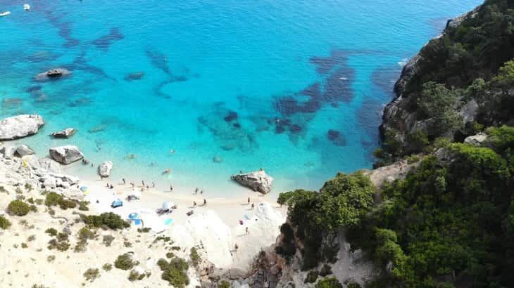 I colori del mare di Cala Goloritze Cala Goloritzé