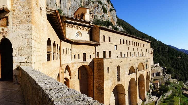 monastero san benedetto subiaco