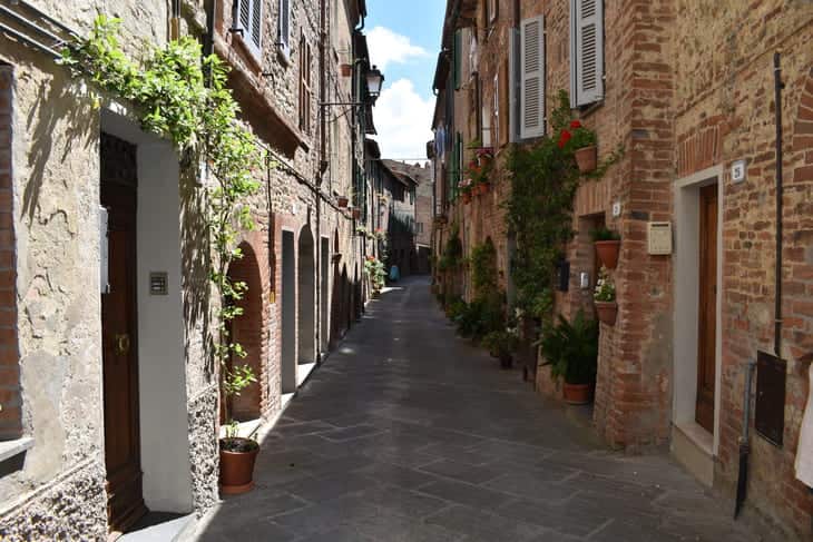 Città della Pieve, i suoi tanti vicoli Città della Pieve