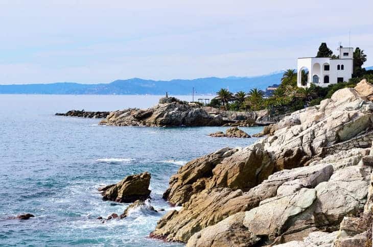 costa di Varazze in Liguria