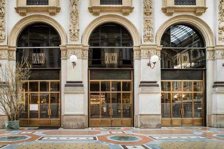 Carlo Cracco il ristorante in Galleria Vittorio Emanuele II