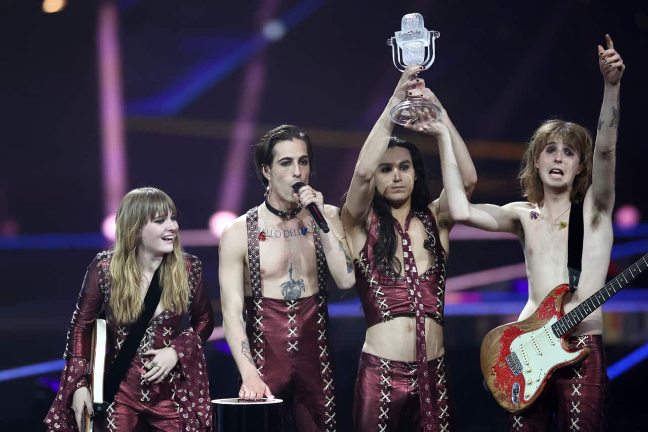 maneskin vincono eurovision 2021