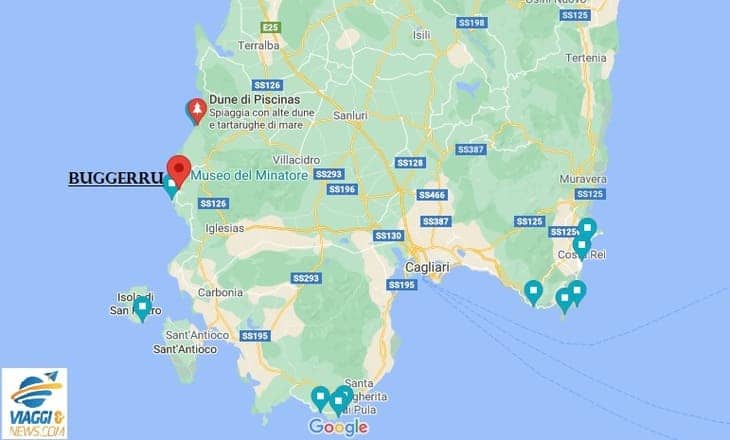 mappa sardegna