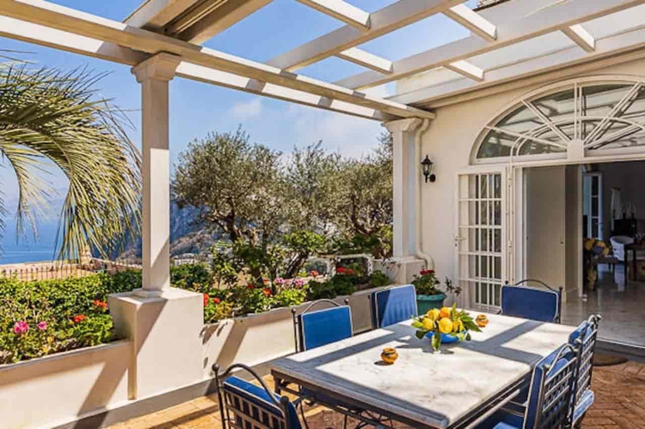 Villa di De Sica a Capri