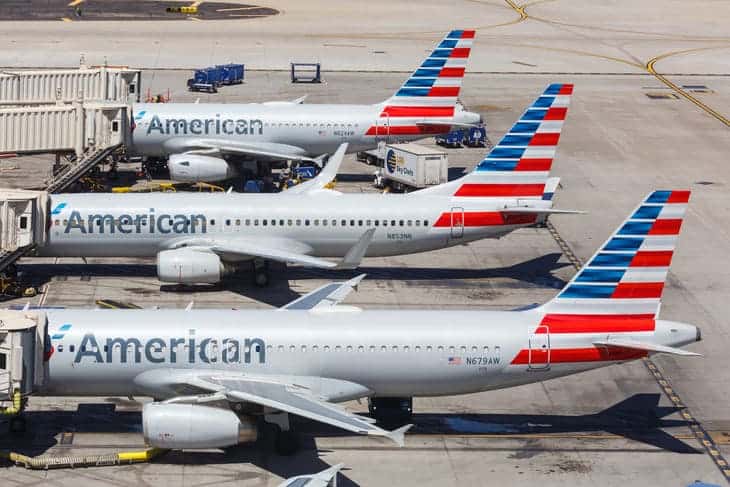 Le frontiere USA sono ancora chiuse al turismo American Airlines