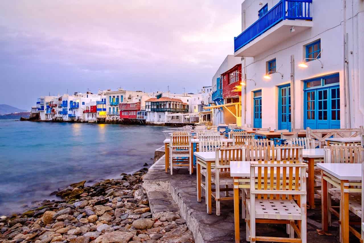 mykonos grecia coprifuoco