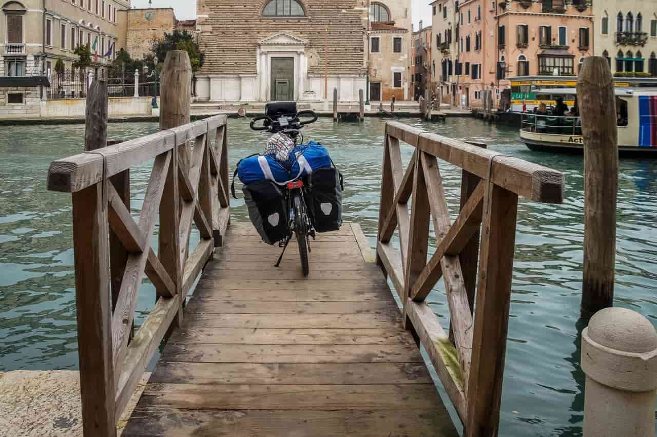 ciclabile acqua laguna veneta