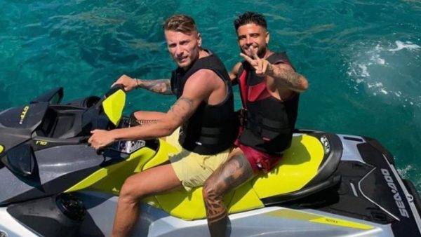 calciatori italiani in vacanza dove vanno
