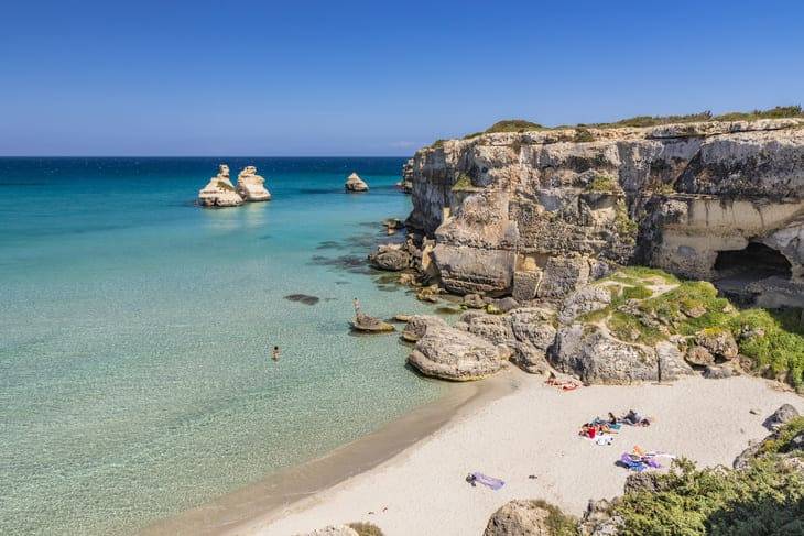 dove fare il bagno in Puglia