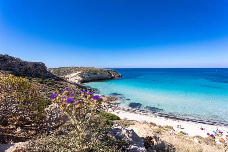 zone di mare bello in Sicilia