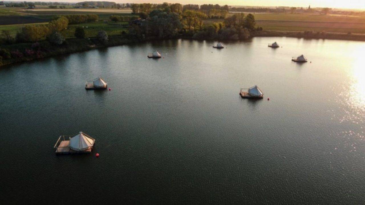 Campeggio sull'acqua Belgio