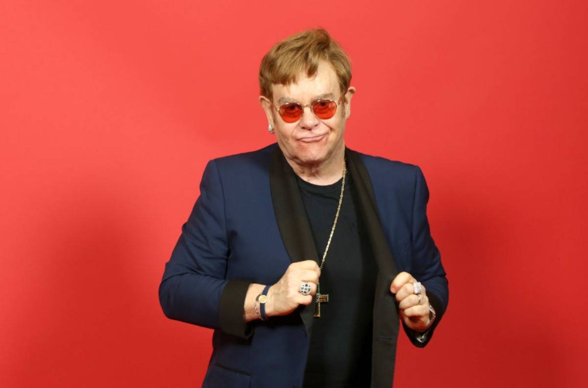 Elton John a Portofino