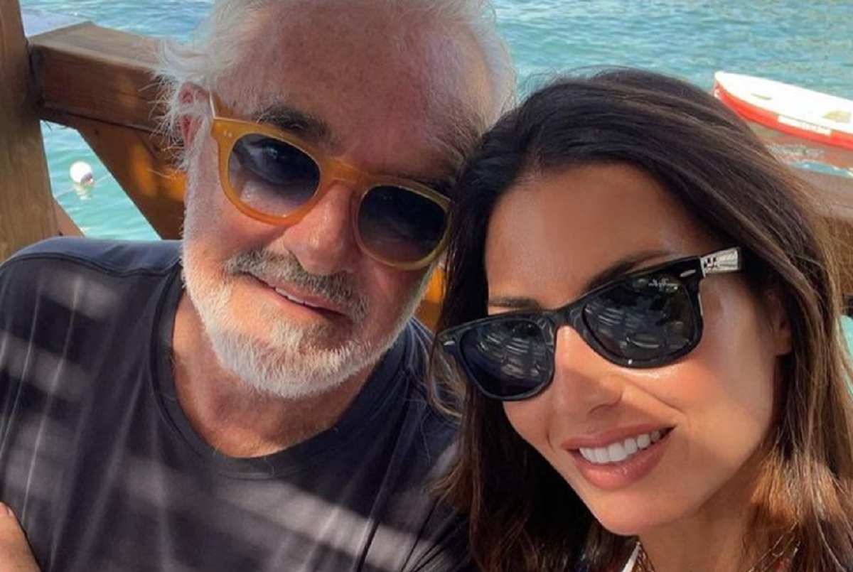 Flavio Briatore e Elisabetta Gregoraci a Capri insieme Flavio Briatore e Elisabetta Gregoraci