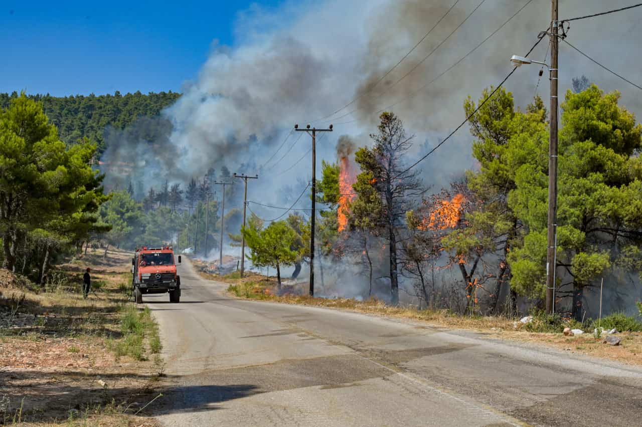 grecia incendi atene