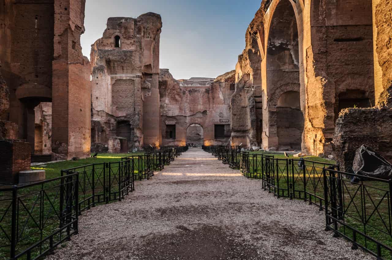 Terme di Caracalla di notte: tornano visite guidate e spettacoli terme caracalla notte visite
