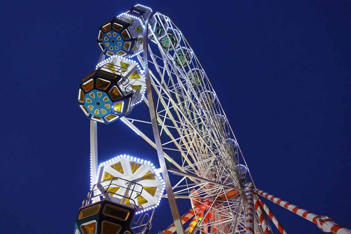 Luna Park Montecarlo, ruota panoramica Luna Park Montecarlo cosa vedere