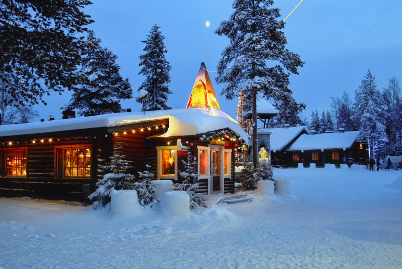 villaggio babbo natale rovaniemi voli diretti