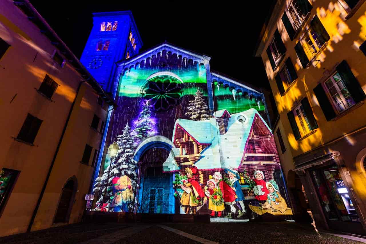 luminarie italia como