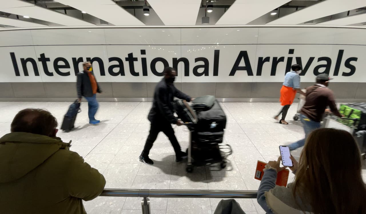 Regno Unito: via il tampone all'arrivo per i viaggiatori vaccinati regno unito via tampone arrivo