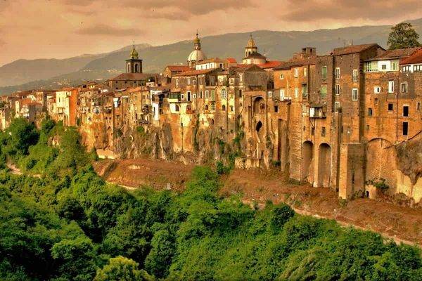 borgo più bello inverno Campania