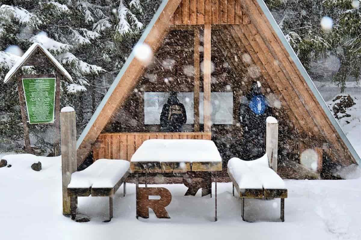 Glamping sulla neve