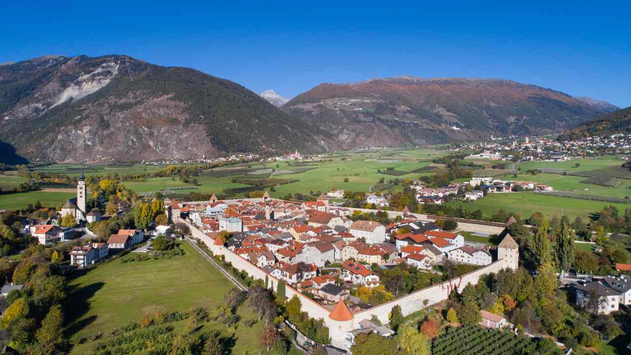 il borgo più piccolo d'Italia è Glorenza