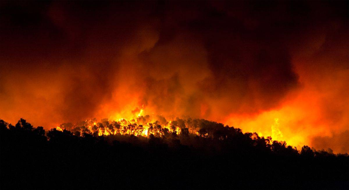 Imperia, grave incendio nell'entroterra