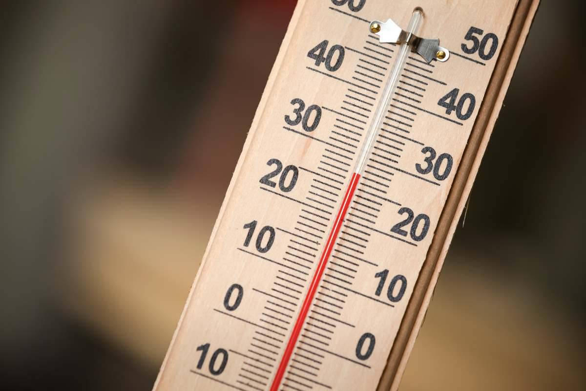 Calo termico dal 27 luglio Termometro temperature in calo