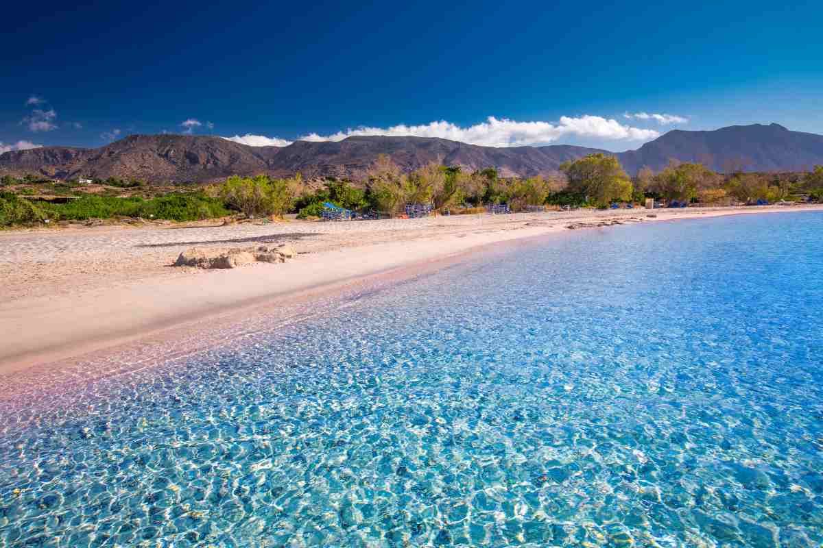 Creta, spiaggia di Elafonissi