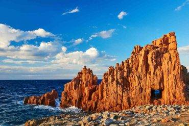 Spiaggia insolita in Sardegna