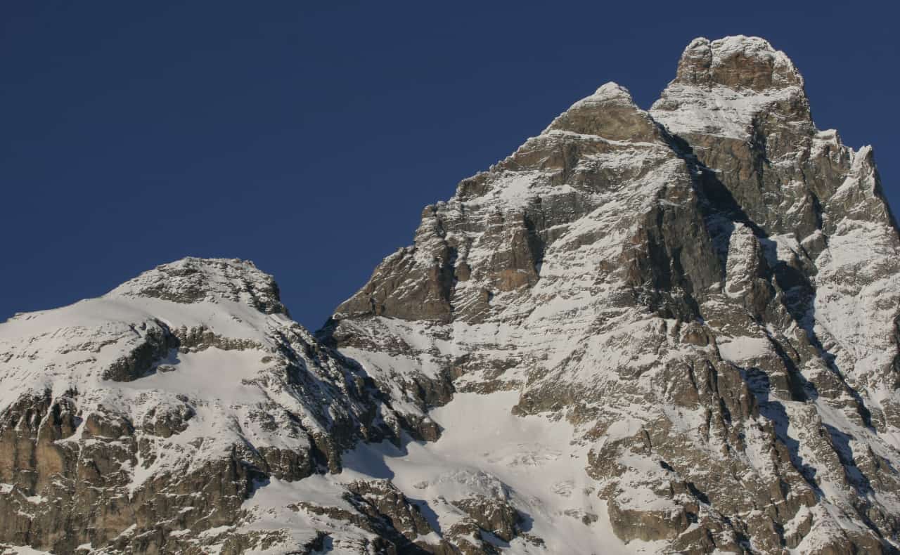 crollo cervino alpinisti