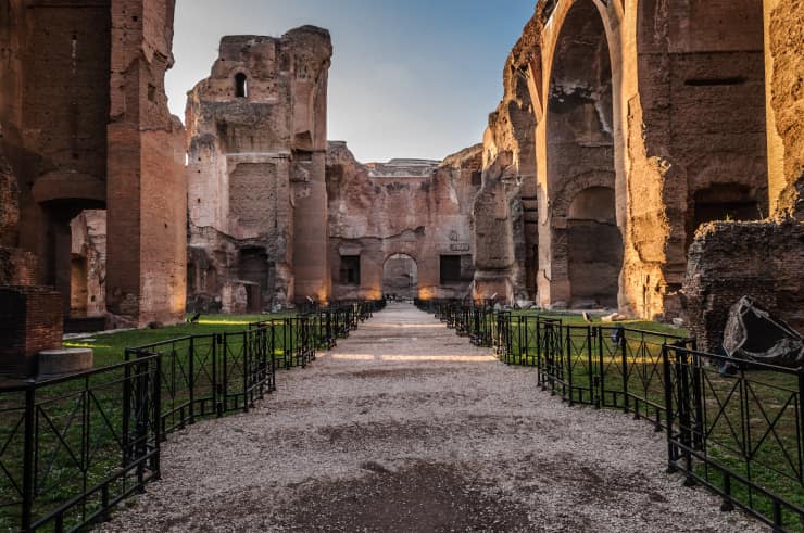 terme caracalla visite notturne