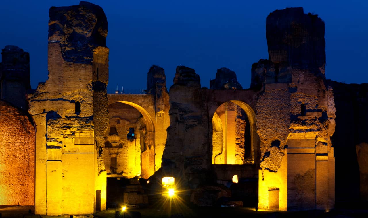 terme caracalla visite notturne