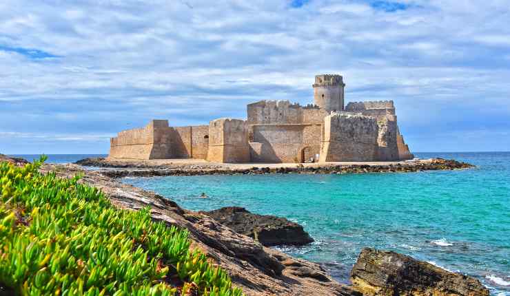 Vista del Castello di Crotone