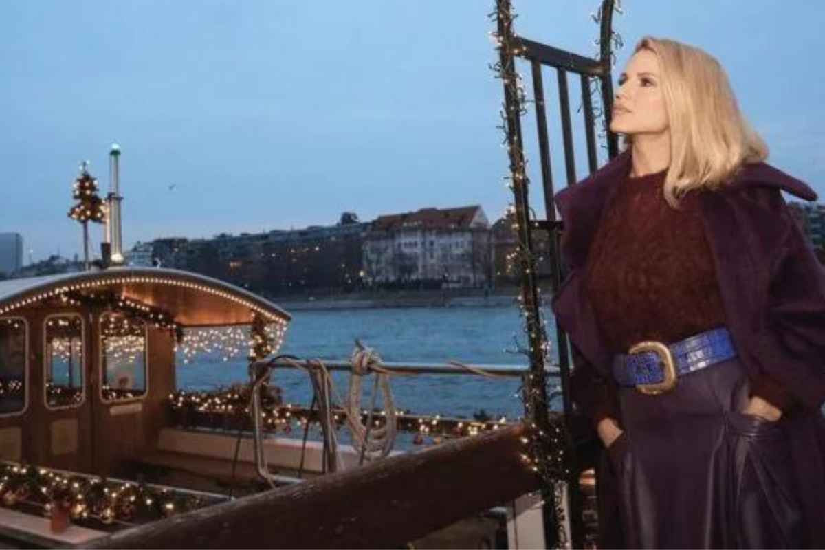 Michelle Hunziker a Basilea