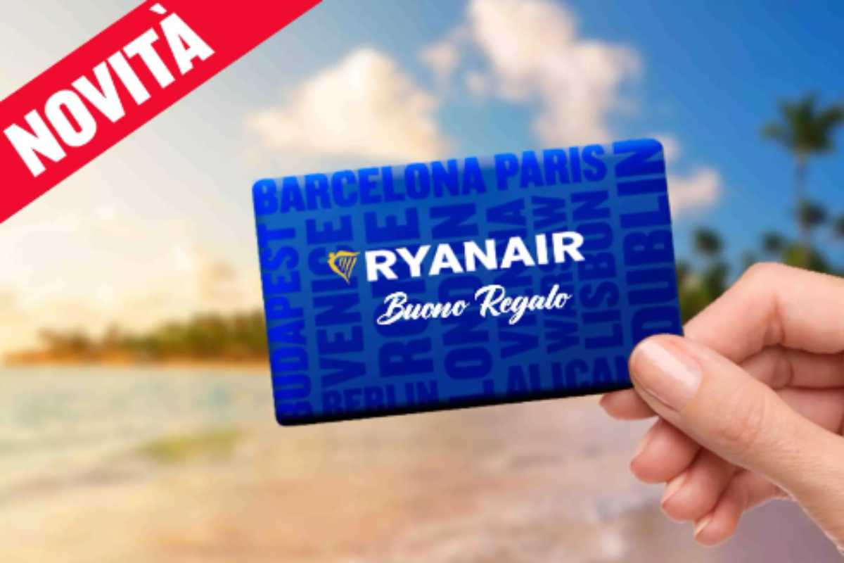 Idee regalo Natale 2022 Ryanair