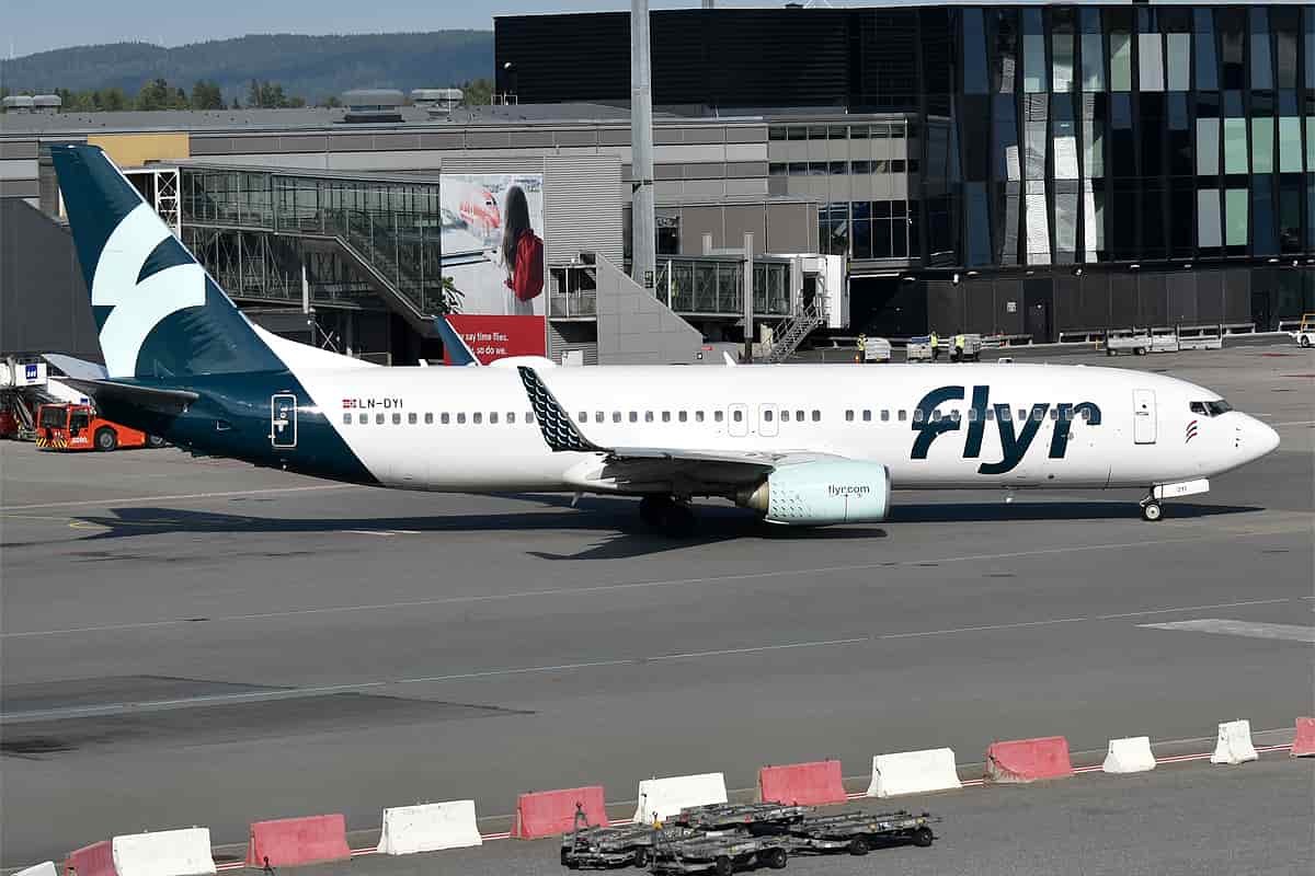 addio low cost norvegia flyr