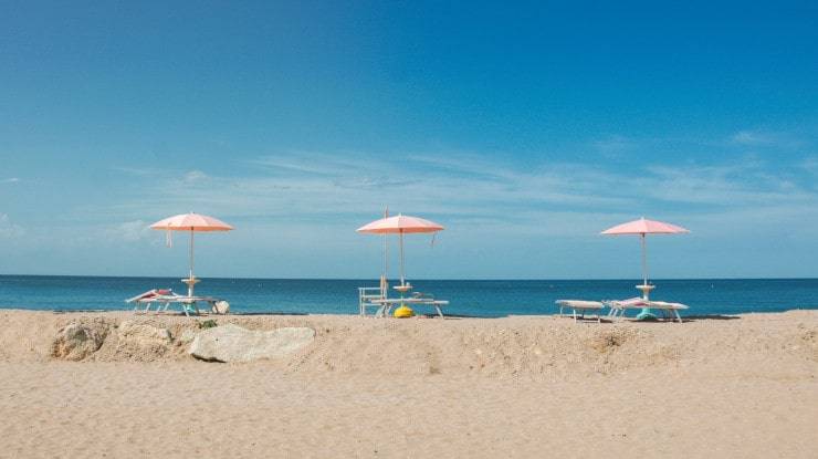 risparmiare spiaggia