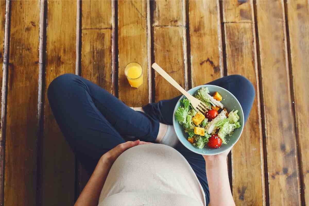 l'alimentazione sana in gravidanza 