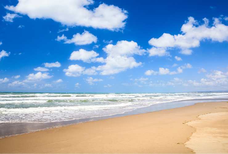 spiaggia vuota