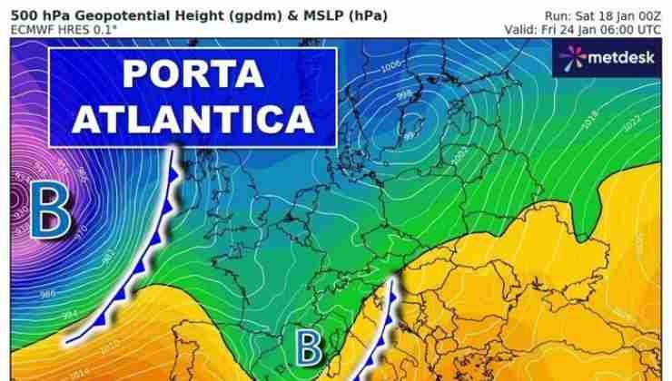 Previsioni della settimana 